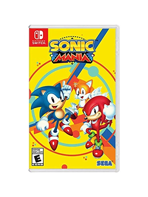 Nintendo Sonic Mania Türkçe Dil Desteği Switch Oyunları 2017