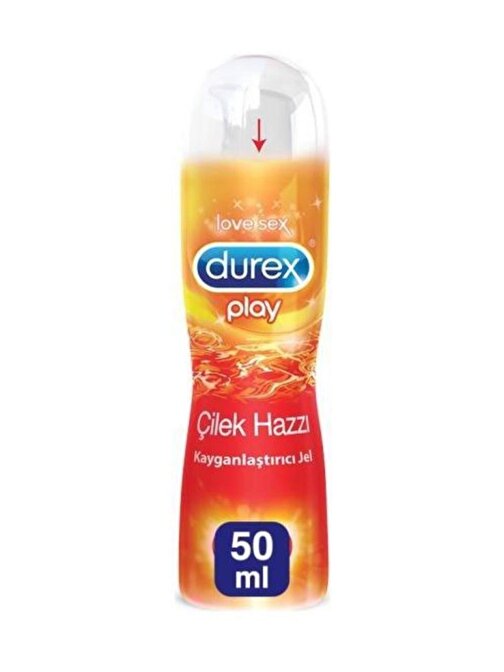 Durex Çilek Hazzı Lube Kayganlaştırıcı Jel 50 ml