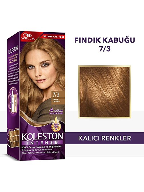 Wella Koleston Intense Saç Boyası 7.3 Fındık Kabuğu