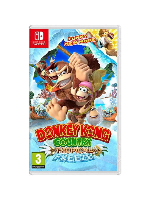 Nintendo Donkey Kong Country: Tropical Freeze Türkçe Dil Desteği Switch Oyunları 2014