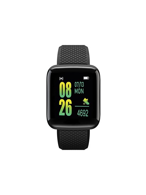 Polosmart Pssw05 Android - iOS Uyumlu Akıllı Saat Siyah