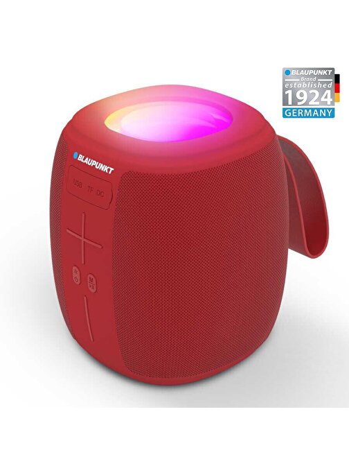 Blaupunkt LS160 Taşınabilir Bluetooth Speaker Hoparlör Kırmızı