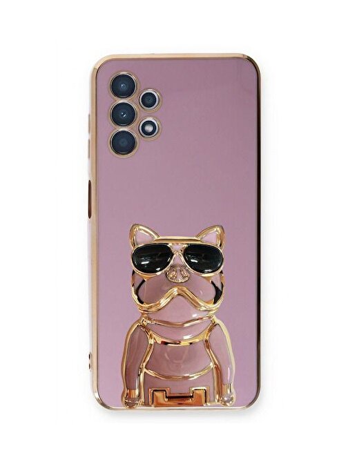 SMCASE Samsung Galaxy A23 Kılıf Standlı Kamera Korumalı Bulldog Silikon