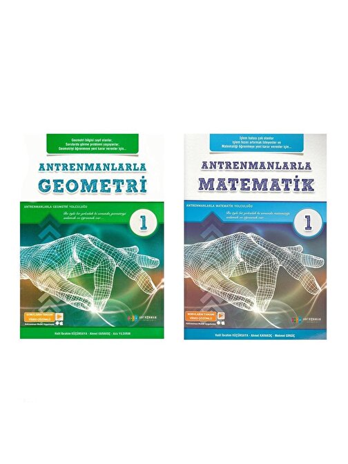 Akm Kitap Antrenmanlarla Matematik 1 ve Geometri 1 Seti 2 Kitap