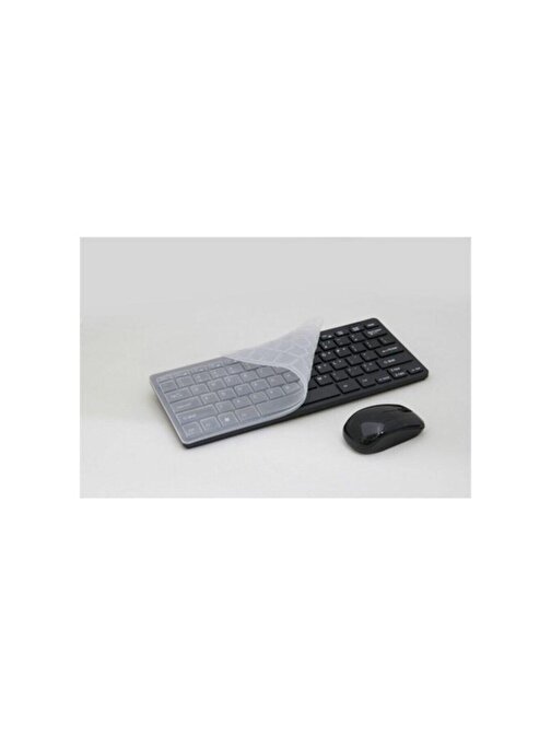 Kingboss 2.4 Ghz Türkçe Q Siyah Kablosuz Mini Klavye Mouse Seti