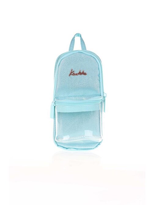 Kaukko K2501 Magical Junior Bag Kalem Çantası Transparent Turkuaz