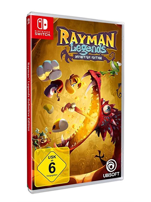 Nintendo Rayman Legends Definitive Edition Türkçe Dil Desteği Switch Oyunları 2013