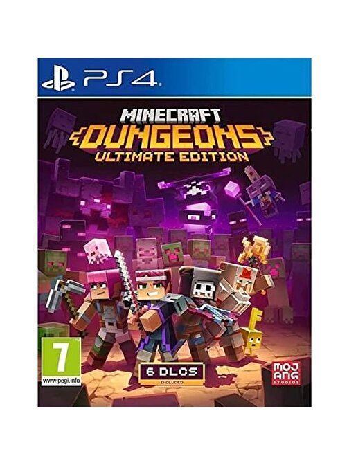 Minecraft Dungeons Ultimate Edition PS4 Oyunu