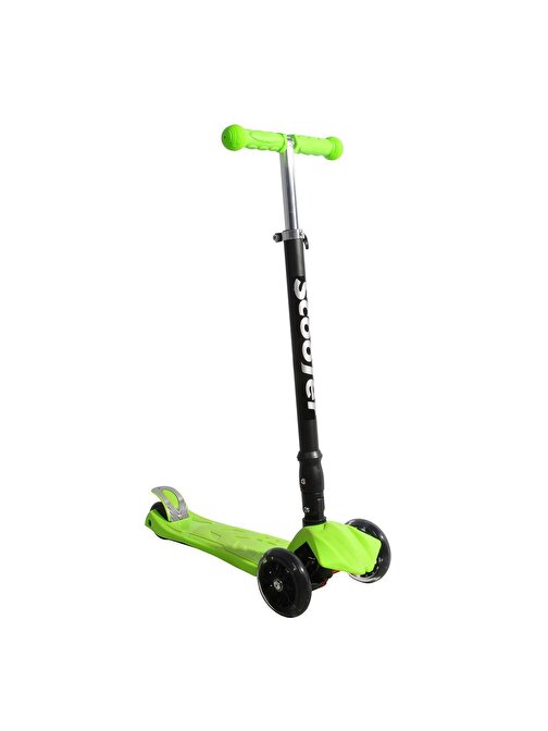 Xslide Işıklı Tekerlekli Scooter Yeşil