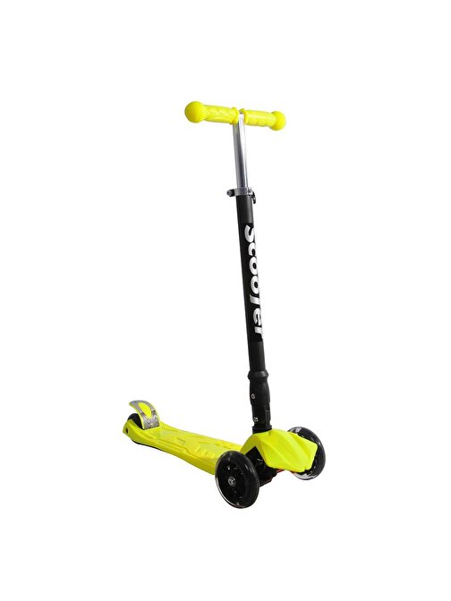 Xslide Işıklı Tekerlekli Scooter Sarı