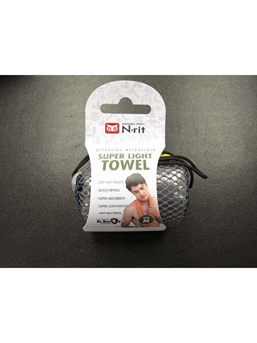 N-Rit Süper Light Towel Medium Havlu-LACİVERT