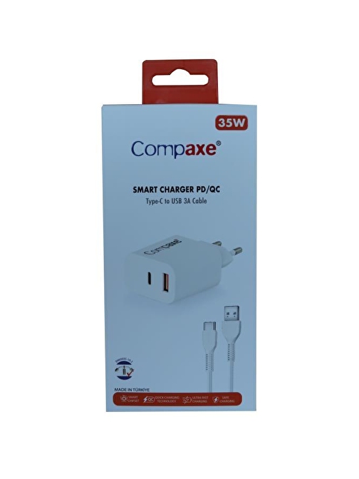 Compaxe Cta-200Ca Pd+Qc 3.0 35W Ev Şarj Kafa