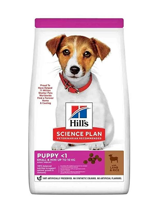 Hills Puppy Small&Miniature Küçük Irk İçin Tavuklu Köpek Maması 1.5 Kg