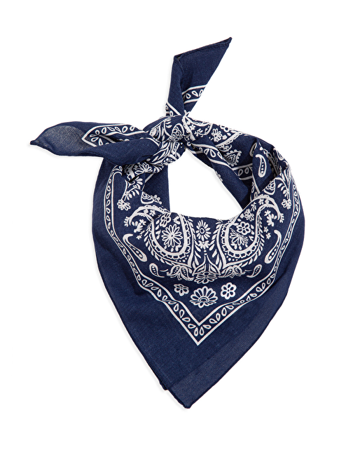 Mavi - Baskılı Lacivert Bandana 1911810-70491