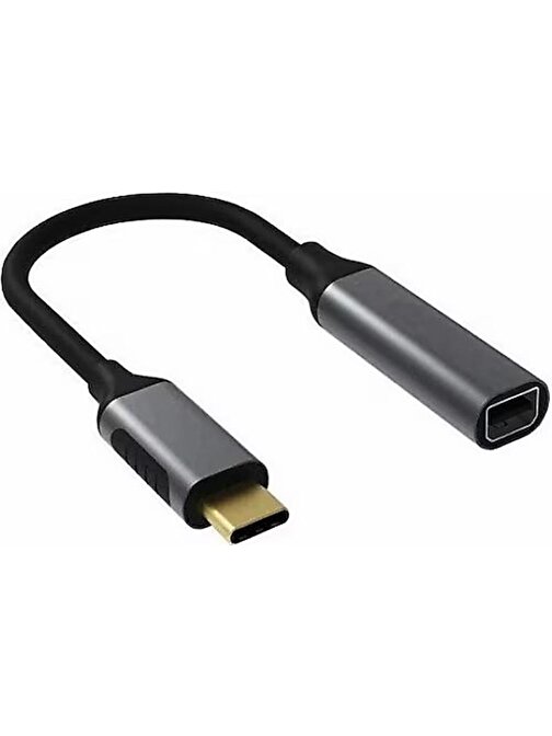 PMR 4K USB 3.1 TYPE C TO MİNİ DİSPLAYPORT  ÇEVİRİCİ KABLO