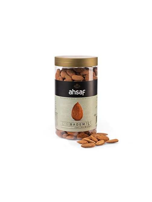 Ahsaf İç Badem Pet Kavanoz 500 gr