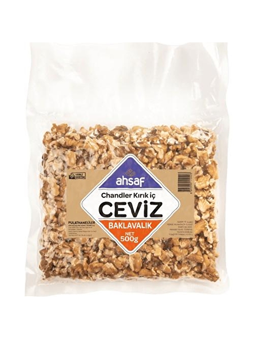 Ahsaf Baklavalık Kırık İç Ceviz Vakum Paket 500 Gr