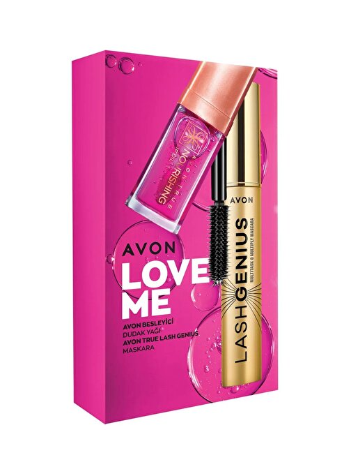 Avon Love Me Nourishing Dudak Yağı Blossom Ve Lash Genius Maskara