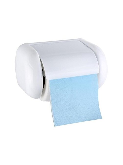 BUFFER® Kapaklı Rulo Tuvalet Kağıdı Tutucu Askısı Standı Tombul Kağıtlık