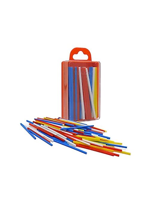 Artlantis Sayı Çubuğu 1 Paket Plastik Sayı Sayma Çubukları 1. Sınıflar İçin Renkli Çubuk