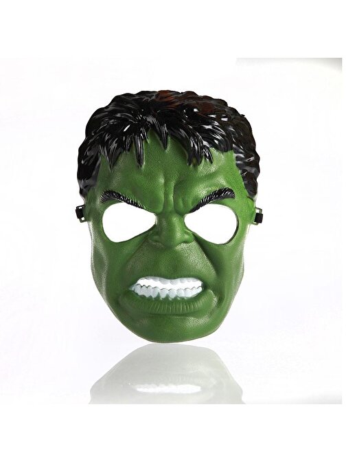 nefertiya Yeşil Renk Süper Kahraman Dev Adam Hulk Maskesi