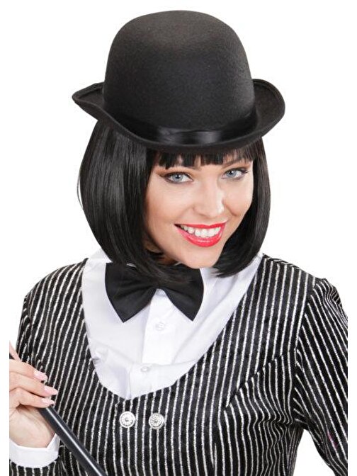nefertiya Charlie Chaplin Şapka Melon Şapka