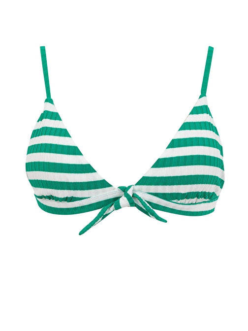 Fall in Love Regular Fit Çizgili Bikini Üstü B0383AX23HS