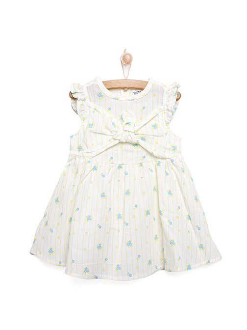 Tuffy Baby İn Bloom Elbise Kız Bebek 3-4 Yaş Sarı