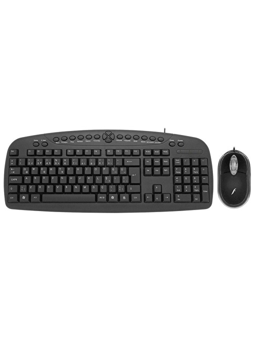 Frisby FK-146QU Türkçe Q Usb Klavye Mouse Seti