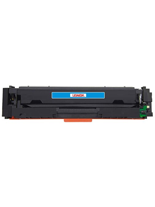 Lewox CRG 054HC Uyumlu Doldurmalı Muadil Cyan Lazer Toner