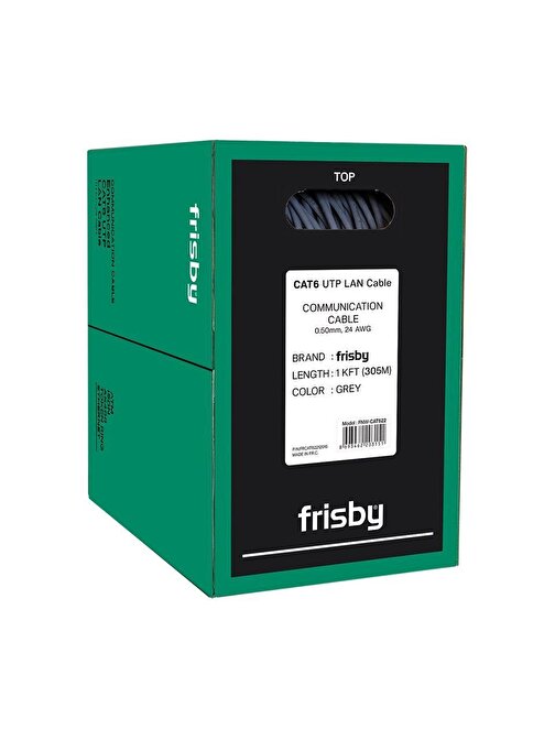 Frisby FNW-CAT622 24 Awg Cat 6 Ethernet Kablosu 305 mt