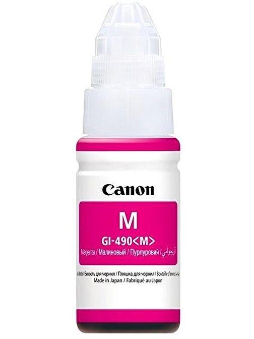 Canon 0665C001 Gı-490 M Kırmızı Kartuş 70Ml 7000 Sayfa