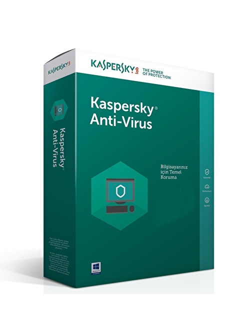 Kaspersky 4 Kullanıcı 1 Yıl Antivirus