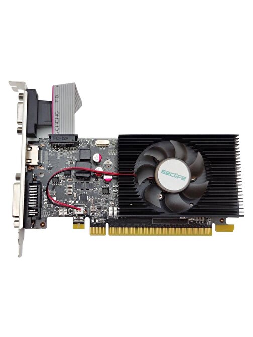 Seclife GeForce GT 610 2 GB DDR3 PCle 2.0 64 Bit Ekran Kartı