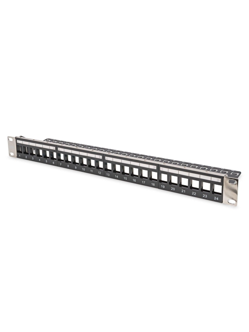 DIGITUS DN-91411-LF 24'lü BOŞ PATCH PANEL ZIRHLI