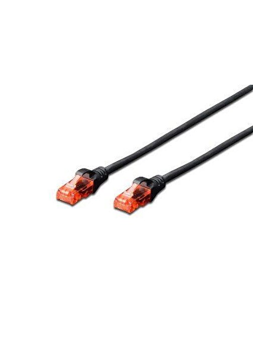 Digitus DK-1617-050/BL Patch Cat6 Ethernet Kablosu Siyah 5 mt