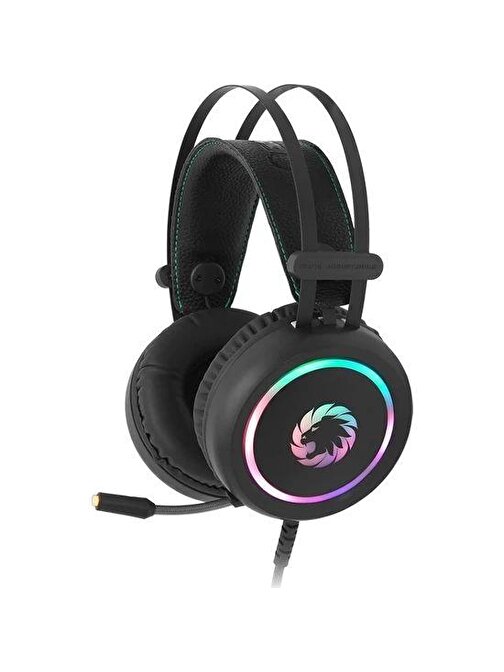FOEM GAMEMAX HG3500 PRO 7.1 Kablolu Mikrofonlu RGB Kulak Üstü Kulaklık