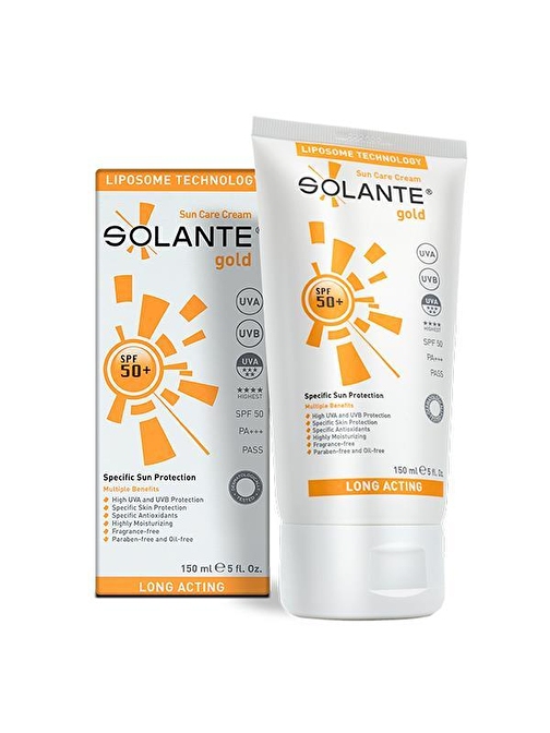 Solante Gold Adult Spf 50+ 150 ml Güneş Koruyucu Krem