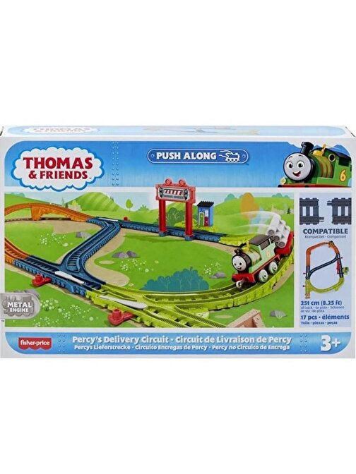 Thomas ve Arkadaşları Sür Bırak Tren Seti HGY82-HPM63