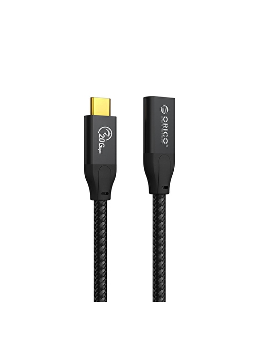 Orico Pd100W 5A 20Gbps Usb-C 3.2 Gen2*2 4K@60Hz Örgülü Uzatma Kablosu 50 Cm