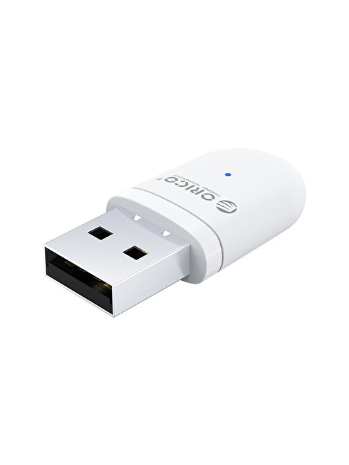 Orico Nintendo, PC, PS4 Oyun Konsolu Uyumlu Bluetooth 5.0 Mini Adaptör Beyaz