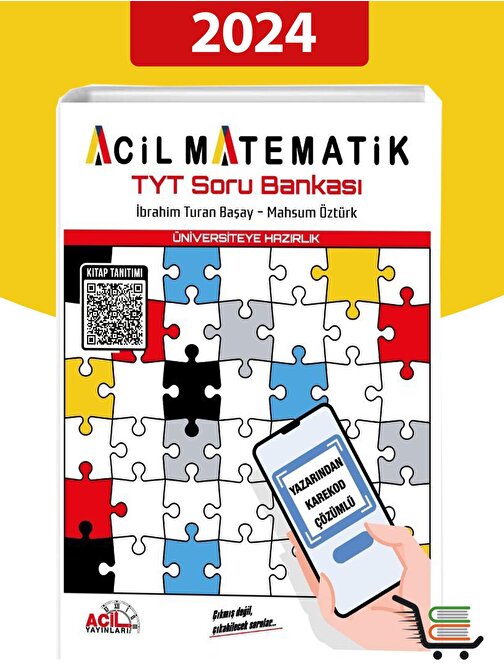 Acil Yayınları Acil-TYT Matematik Soru Bankası 2024
