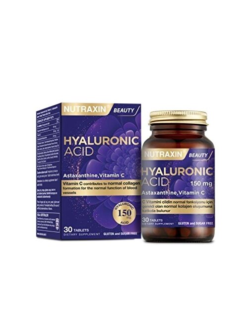 Nutraxin Beauty Hyaluronic Acid 30 Tablet