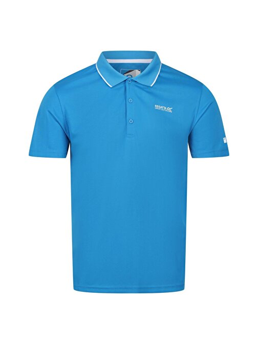 Regatta Maverik V Polo Yaka Erkek T-Shirt-Mavi Çok Renkli S