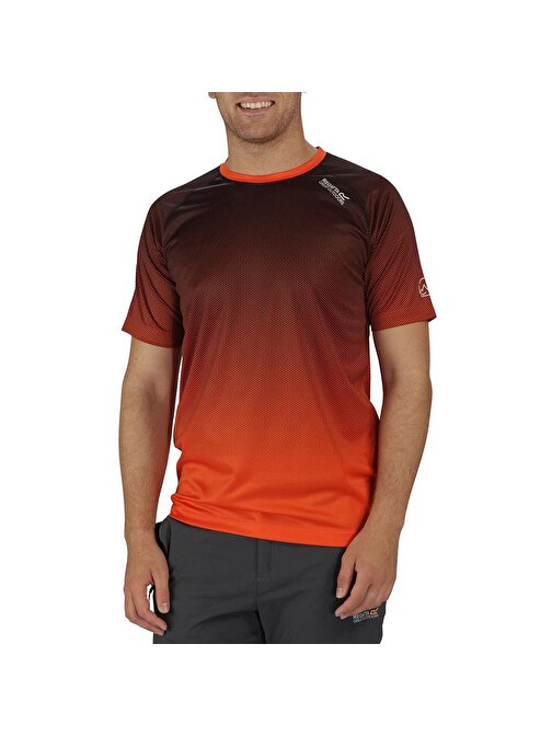 Regatta Hyperdimension Erkek T-Shirt-Turuncu Çok Renkli 2Xl