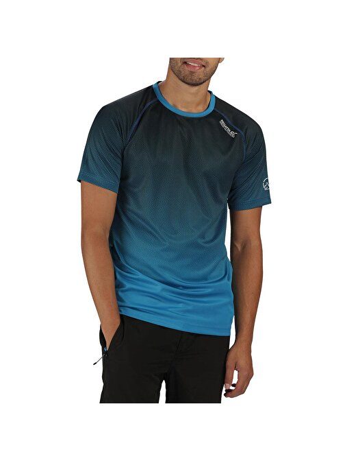 Regatta Hyperdimension Erkek T-Shirt-Mavi Çok Renkli M