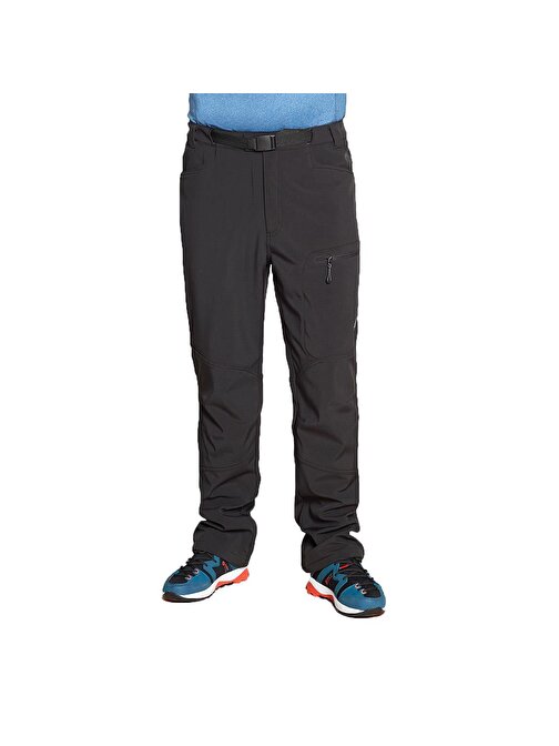 Berg Elbrus Erkek Softshell Pantolon-Siyah S