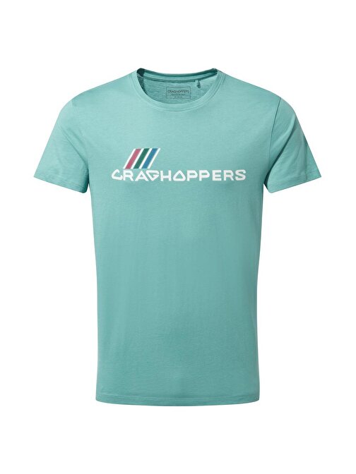 Craghoppers Mightie Erkek T-Shirt-Mavi Çok Renkli 2Xl