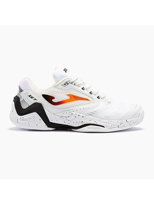 Joma Set Men 2302 Whıte Orange Black Tenis Ayakkabısı