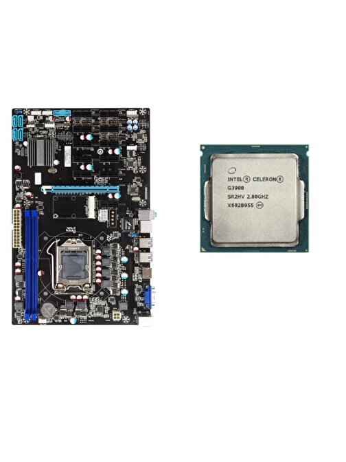 Esonic AMD B550 LGA1151 DDR5 2600 MHz ATX Masaüstü Bilgisayar Intel Uyumlu Anakart